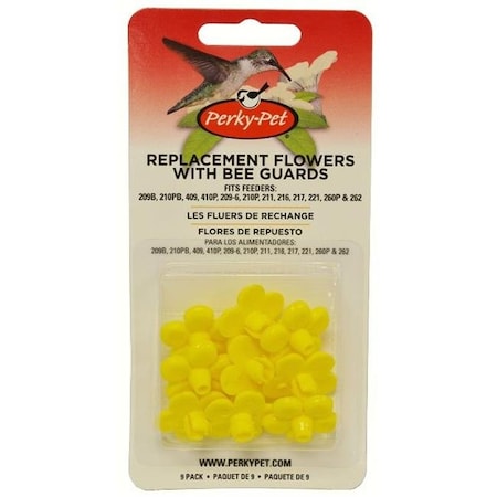 Perky-Pet Perky Pet PP202FB Replacement Flowers; 6 x 3 x 0.75 in. PP202FB